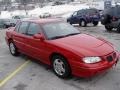 1996 Bright Red Pontiac Grand Am SE Sedan  photo #4