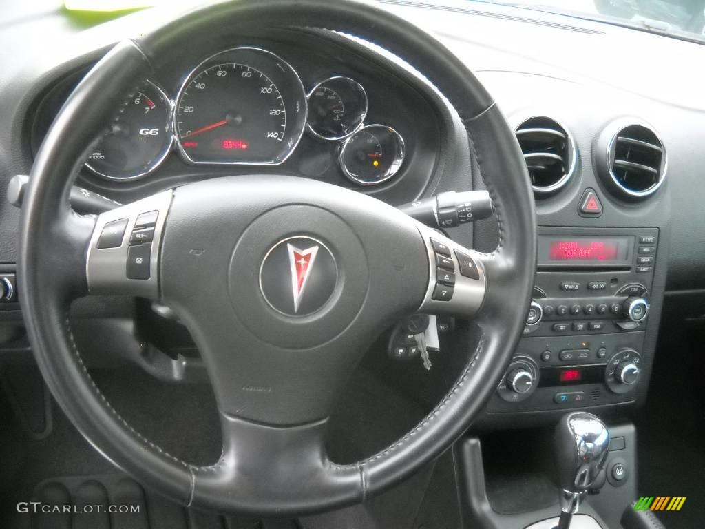 2008 G6 GT Convertible - Black / Ebony Black photo #11