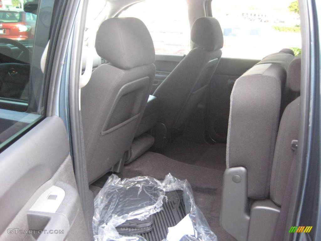 2010 Silverado 1500 LS Crew Cab - Blue Granite Metallic / Dark Titanium photo #7