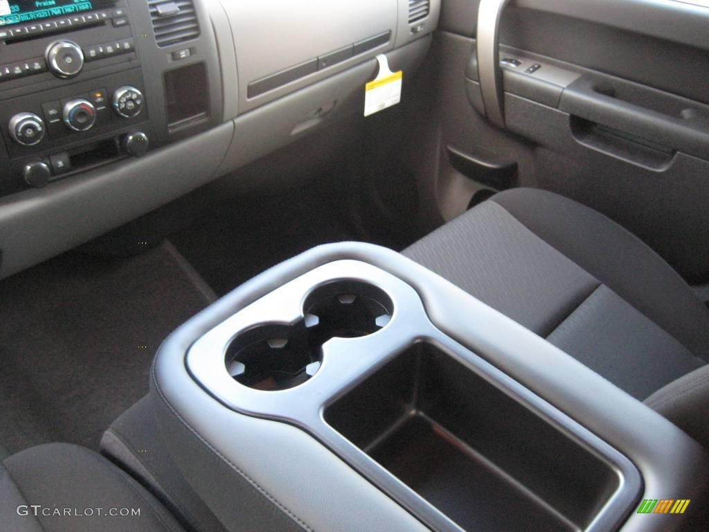 2010 Silverado 1500 LS Crew Cab - Blue Granite Metallic / Dark Titanium photo #9