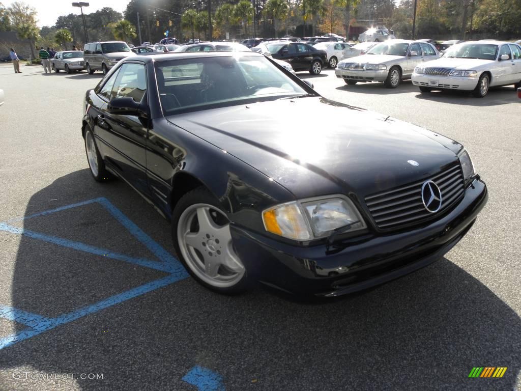 2001 SL 500 Roadster - Black / Black photo #1