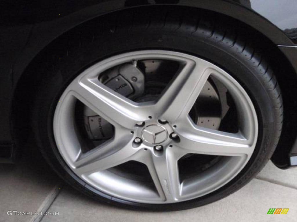 2008 S 63 AMG Sedan - Black / Black photo #3