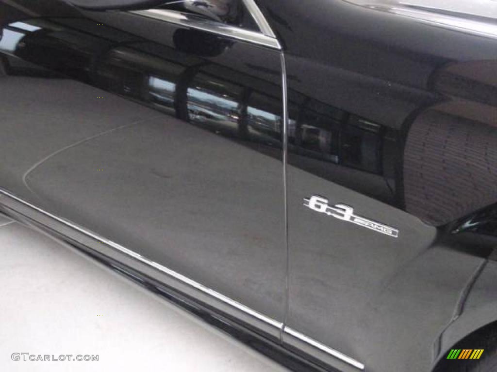 2008 S 63 AMG Sedan - Black / Black photo #4