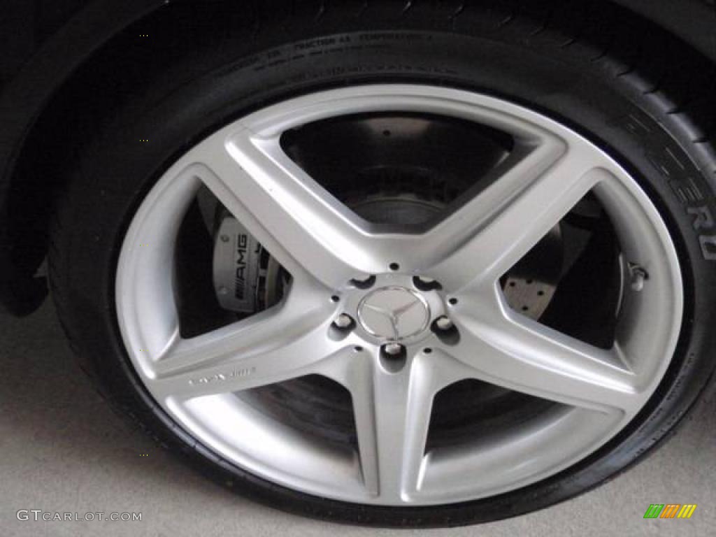 2008 S 63 AMG Sedan - Black / Black photo #7