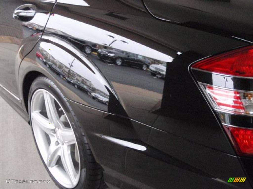 2008 S 63 AMG Sedan - Black / Black photo #10