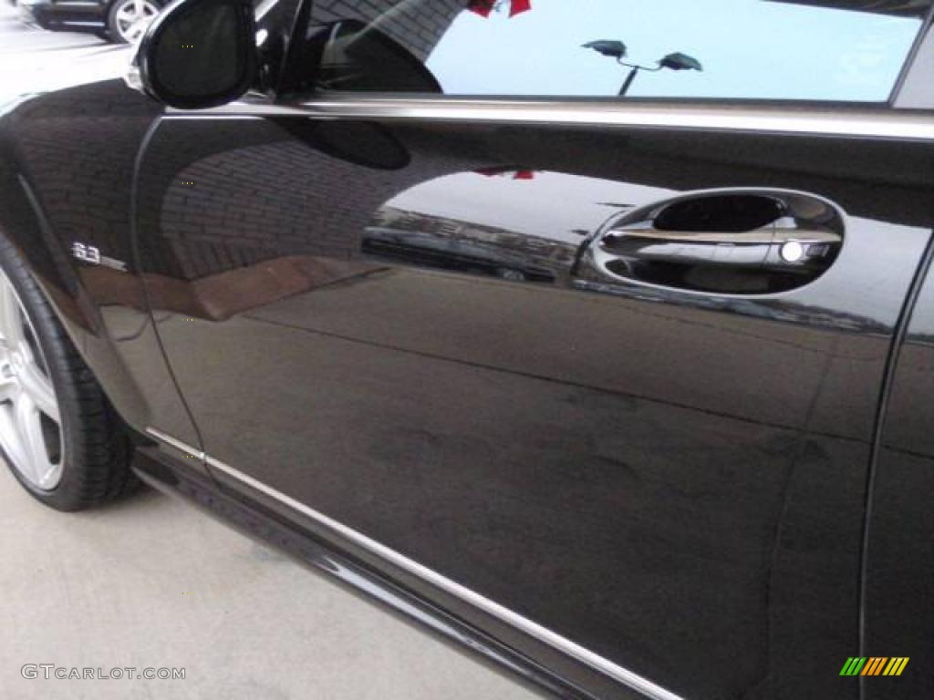 2008 S 63 AMG Sedan - Black / Black photo #13
