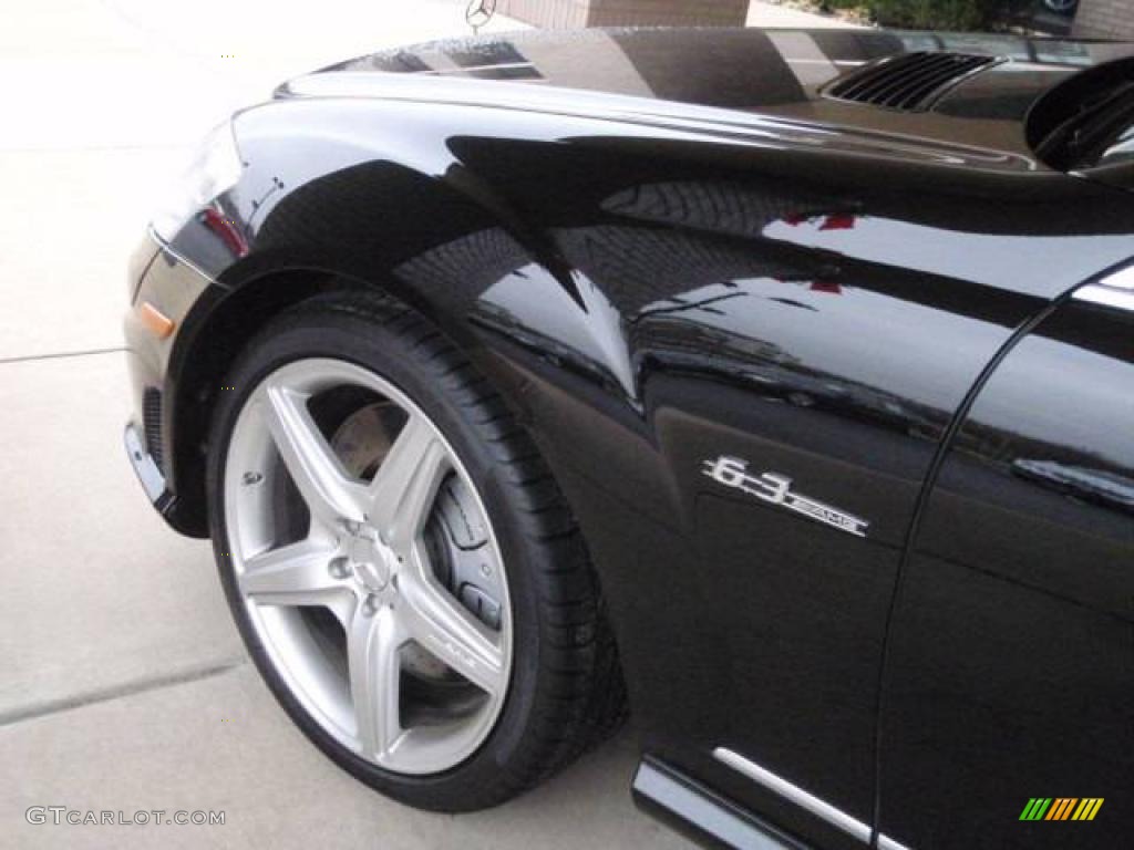 2008 S 63 AMG Sedan - Black / Black photo #14