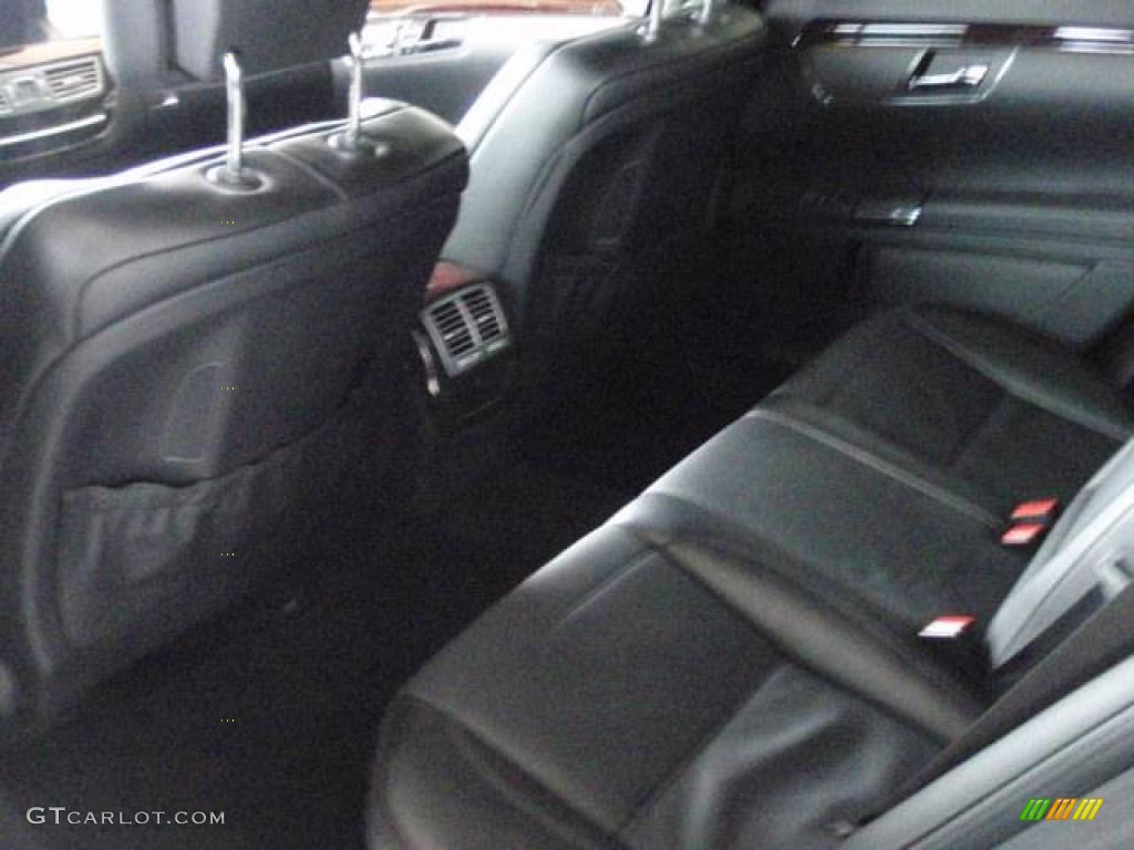 2008 S 63 AMG Sedan - Black / Black photo #16