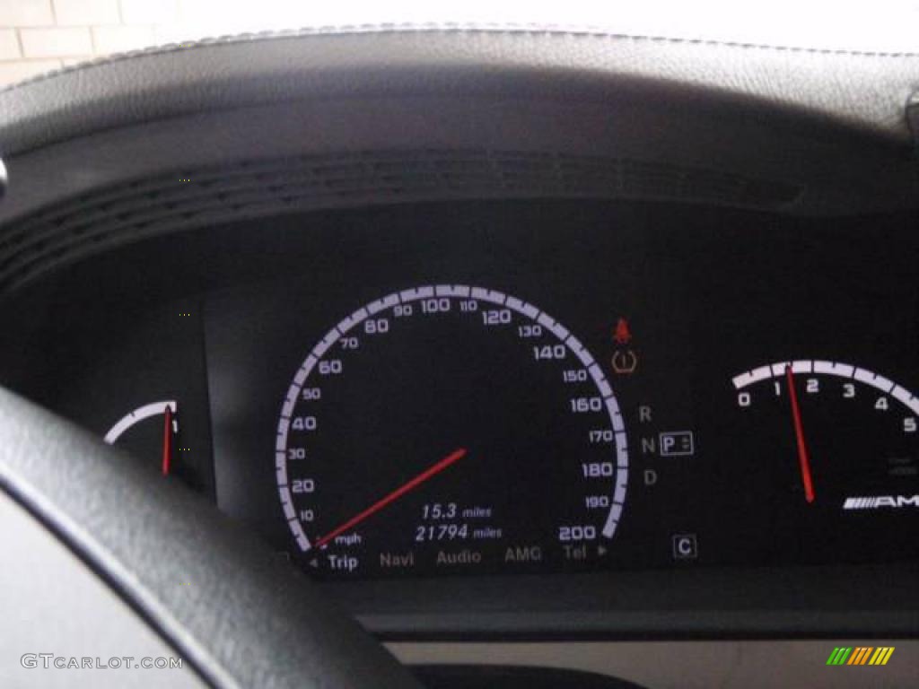 2008 S 63 AMG Sedan - Black / Black photo #21