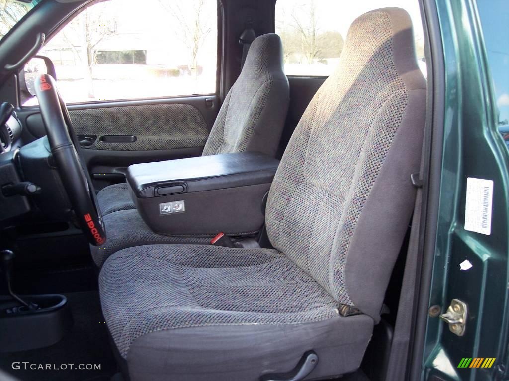 2000 Ram 1500 Sport Regular Cab - Forest Green Pearlcoat / Mist Gray photo #25
