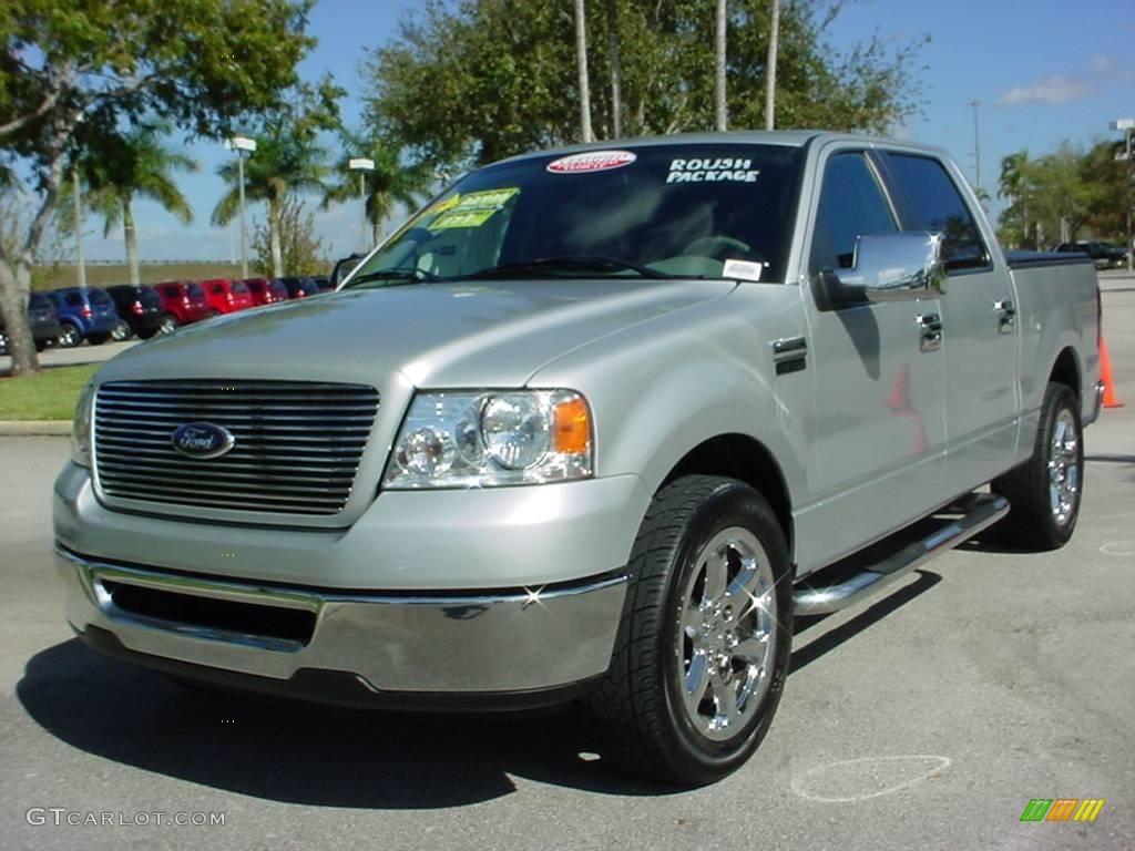 2006 F150 XLT SuperCrew Street Boss - Silver Metallic / Medium/Dark Flint photo #8