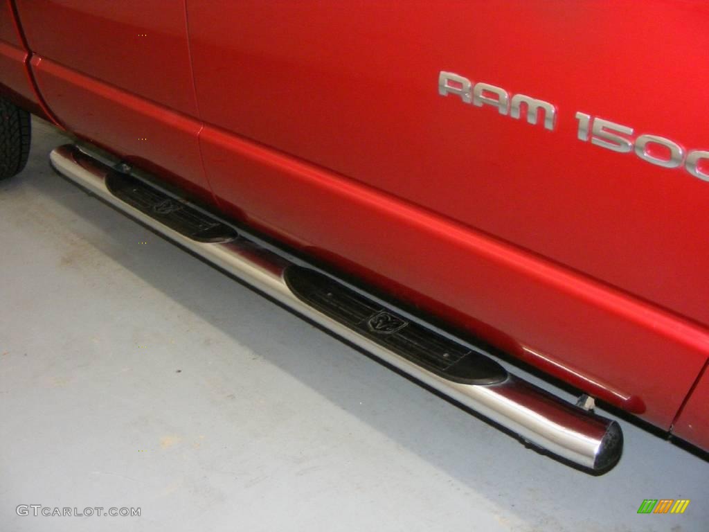 2007 Ram 1500 SXT Quad Cab - Inferno Red Crystal Pearl / Medium Slate Gray photo #28