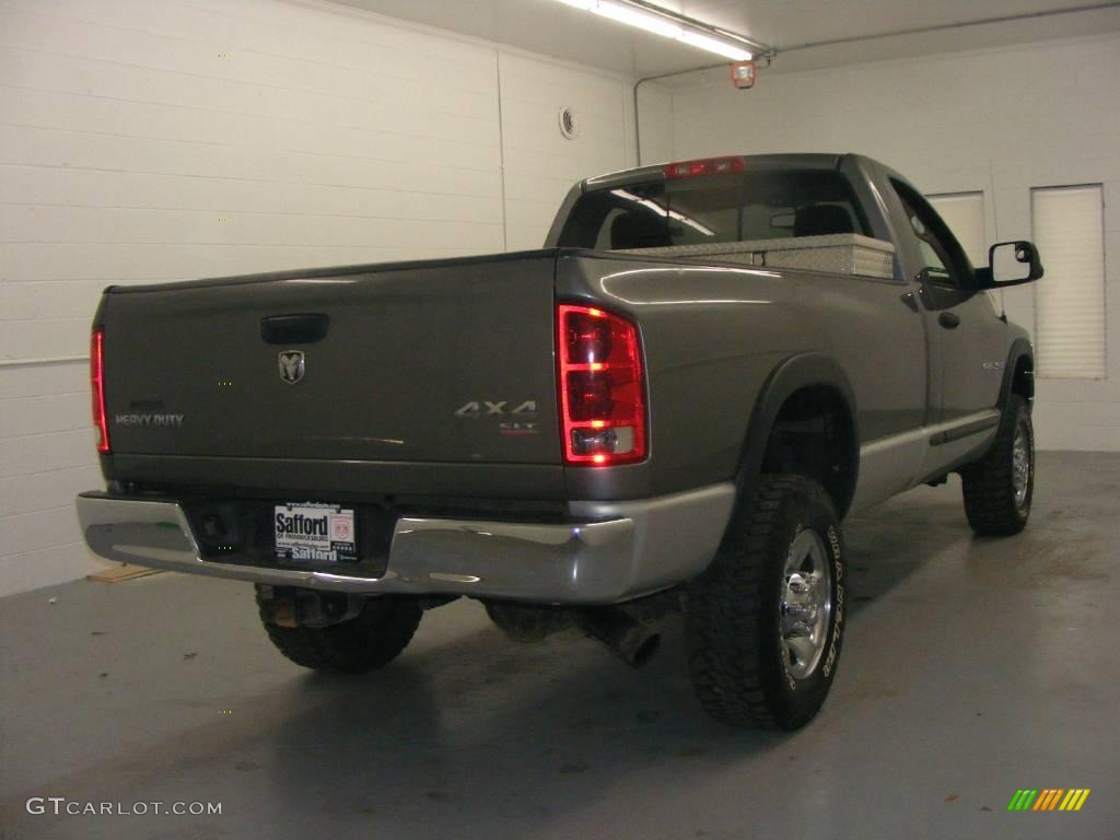 2005 Ram 2500 SLT Regular Cab 4x4 - Mineral Gray Metallic / Dark Slate Gray photo #6