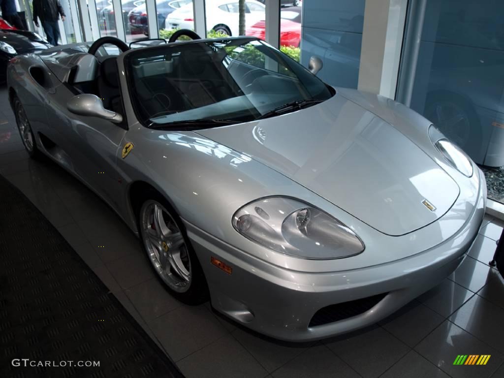 2002 360 Spider F1 - Silver / Black photo #2