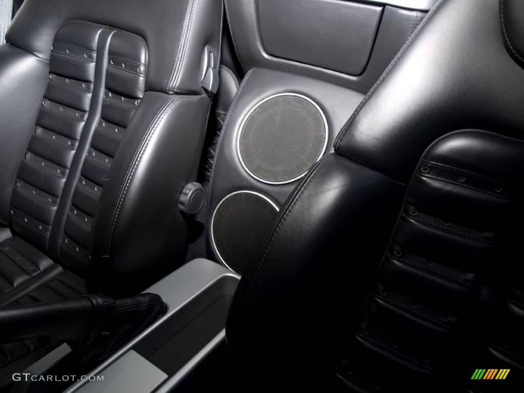 Black Interior 2002 Ferrari 360 Spider F1 Photo #23816043