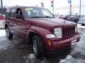 2009 Red Rock Crystal Pearl Jeep Liberty Sport  photo #7