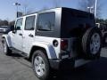 2010 Bright Silver Metallic Jeep Wrangler Unlimited Sahara  photo #2