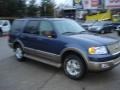 2003 Medium Wedgewood Blue Metallic Ford Expedition Eddie Bauer 4x4  photo #2
