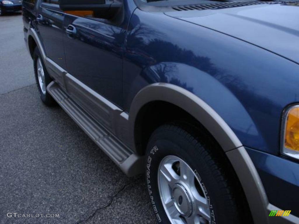 2003 Expedition Eddie Bauer 4x4 - Medium Wedgewood Blue Metallic / Medium Parchment photo #12