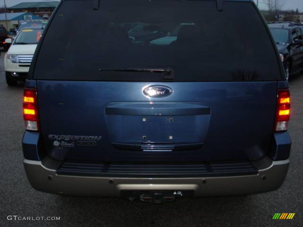 2003 Expedition Eddie Bauer 4x4 - Medium Wedgewood Blue Metallic / Medium Parchment photo #14
