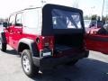 2010 Flame Red Jeep Wrangler Unlimited Sport 4x4  photo #9