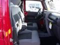 2010 Flame Red Jeep Wrangler Unlimited Sport 4x4  photo #11