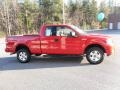 2004 Bright Red Ford F150 STX SuperCab 4x4  photo #6