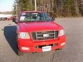 2004 Bright Red Ford F150 STX SuperCab 4x4  photo #8