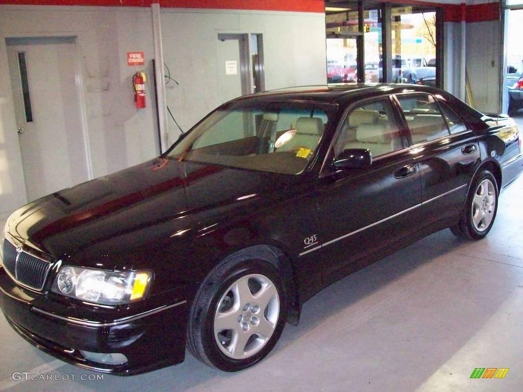 2000 Q 45 Anniversary Edition - Black Obsidian / Beige photo #6