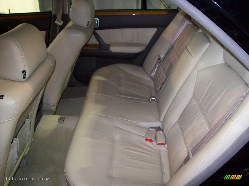 2000 Q 45 Anniversary Edition - Black Obsidian / Beige photo #13