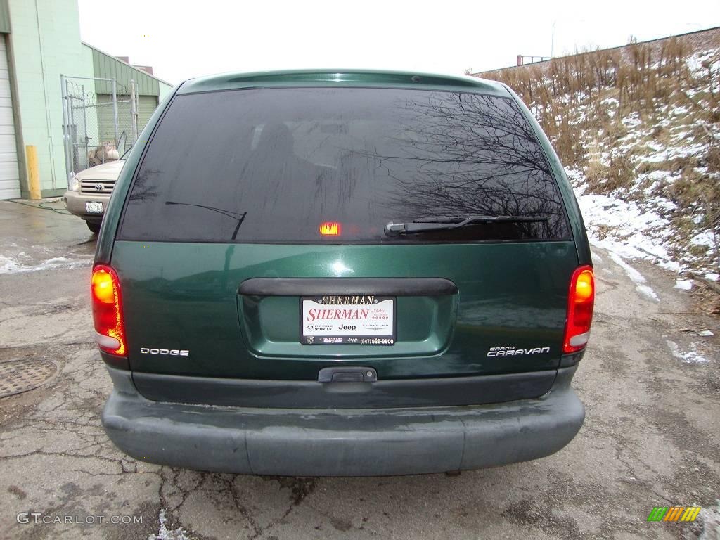 1996 Grand Caravan SE - Deep Hunter Green Pearl / Gray photo #9