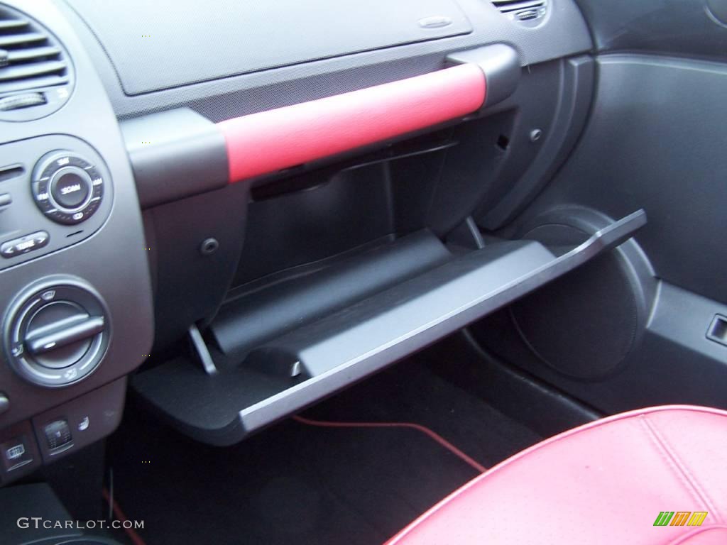 2005 New Beetle Dark Flint Edition Convertible - Dark Flint Metallic / Bordeaux Red photo #19
