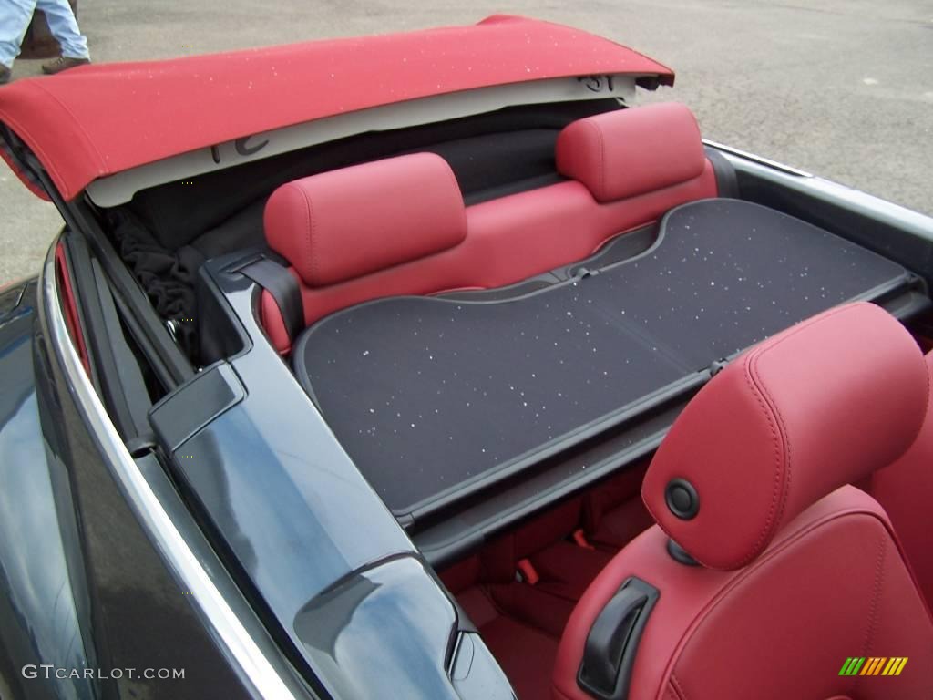 2005 New Beetle Dark Flint Edition Convertible - Dark Flint Metallic / Bordeaux Red photo #28