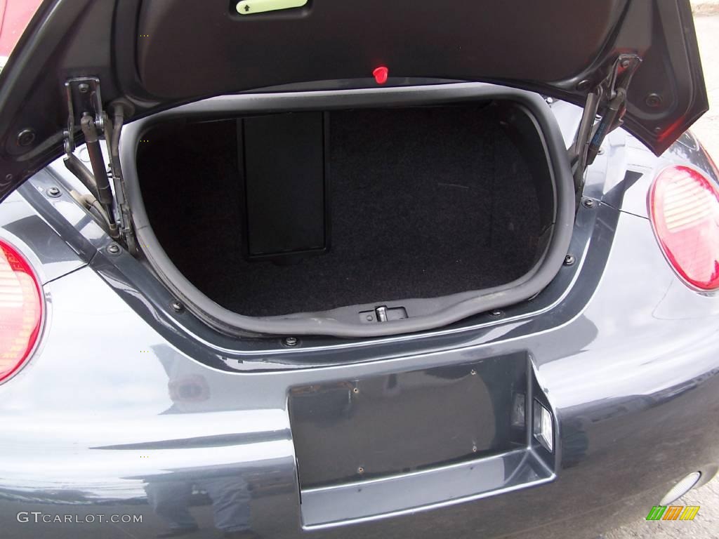 2005 New Beetle Dark Flint Edition Convertible - Dark Flint Metallic / Bordeaux Red photo #50