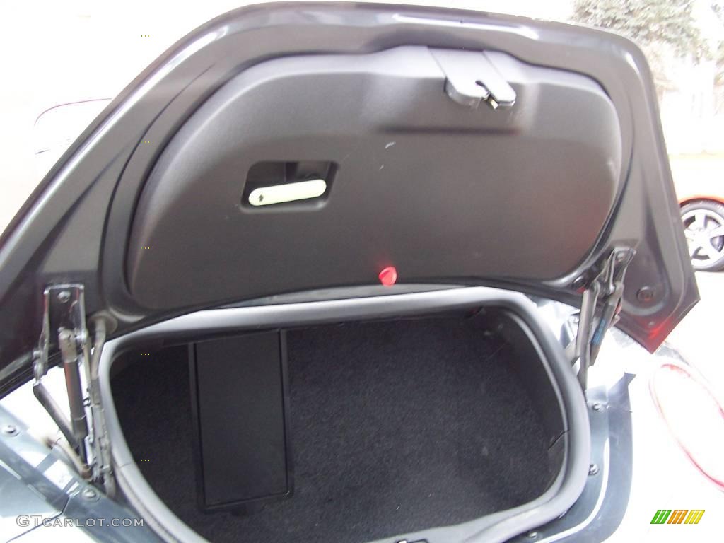 2005 New Beetle Dark Flint Edition Convertible - Dark Flint Metallic / Bordeaux Red photo #53