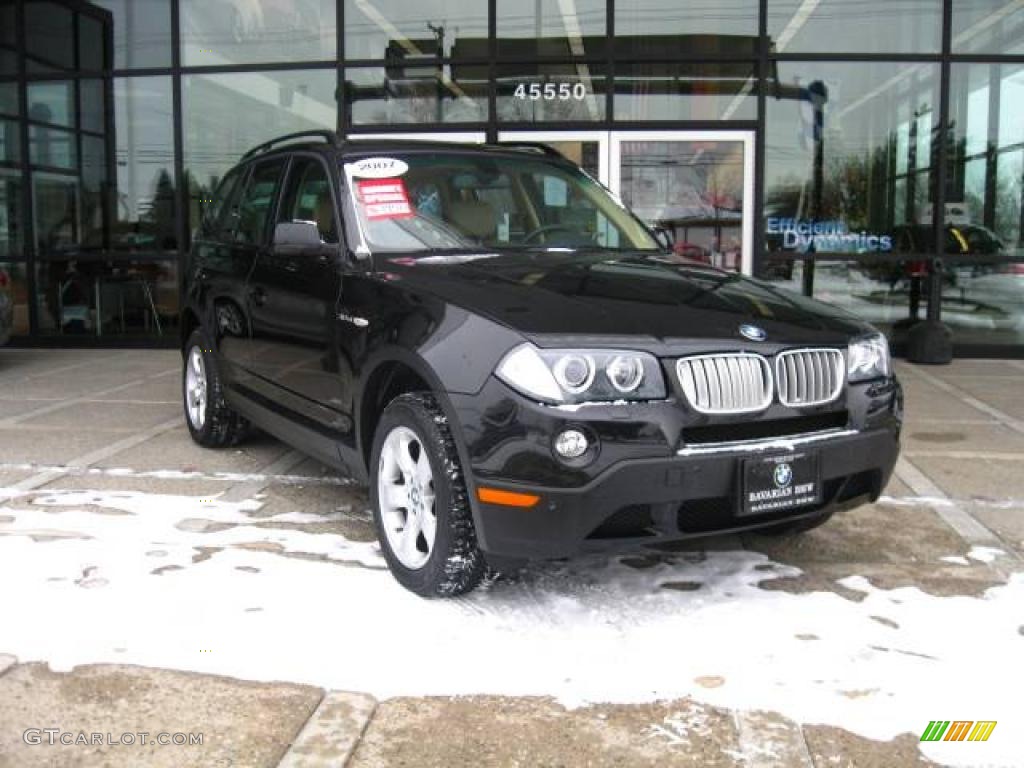 Black Sapphire Metallic BMW X3