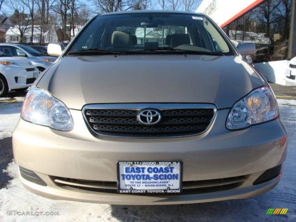 2008 Corolla LE - Desert Sand Mica / Beige photo #2