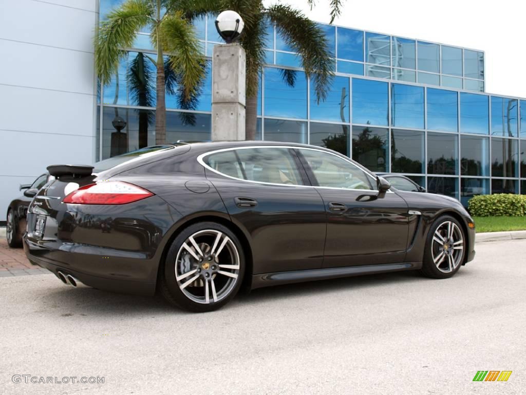 2010 Panamera 4S - Carbon Grey Metallic / Luxor Beige photo #8