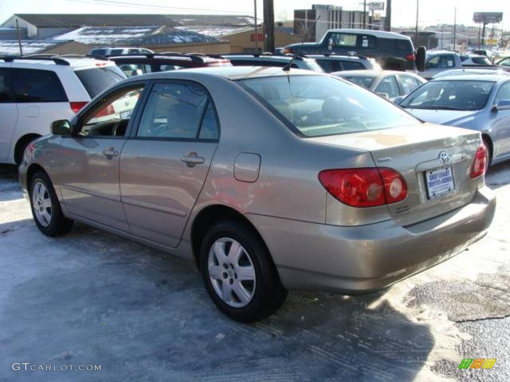 2008 Corolla LE - Desert Sand Mica / Beige photo #5