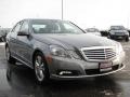 2010 Palladium Silver Metallic Mercedes-Benz E 550 Sedan  photo #2