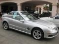 2005 Brilliant Silver Metallic Mercedes-Benz SL 500 Roadster  photo #29