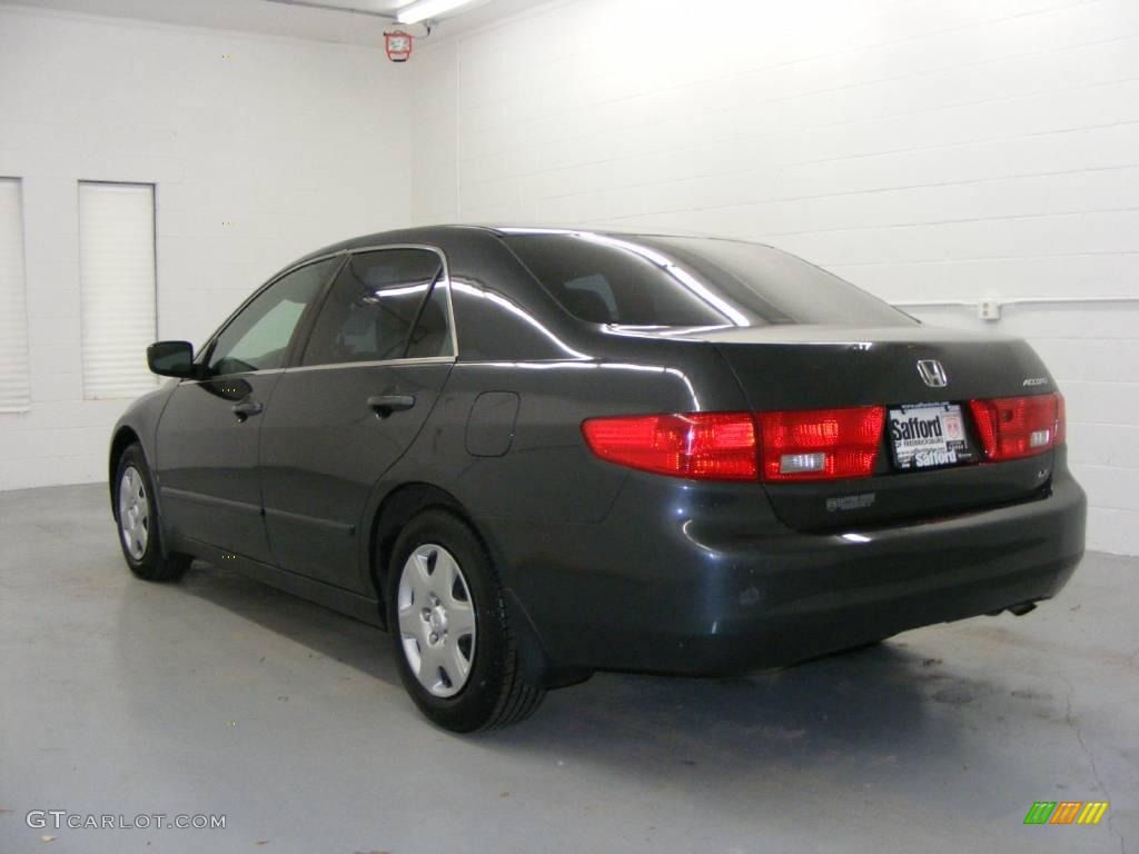 2005 Accord LX Sedan - Graphite Pearl / Gray photo #6