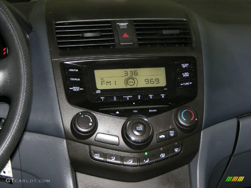 2005 Accord LX Sedan - Graphite Pearl / Gray photo #24