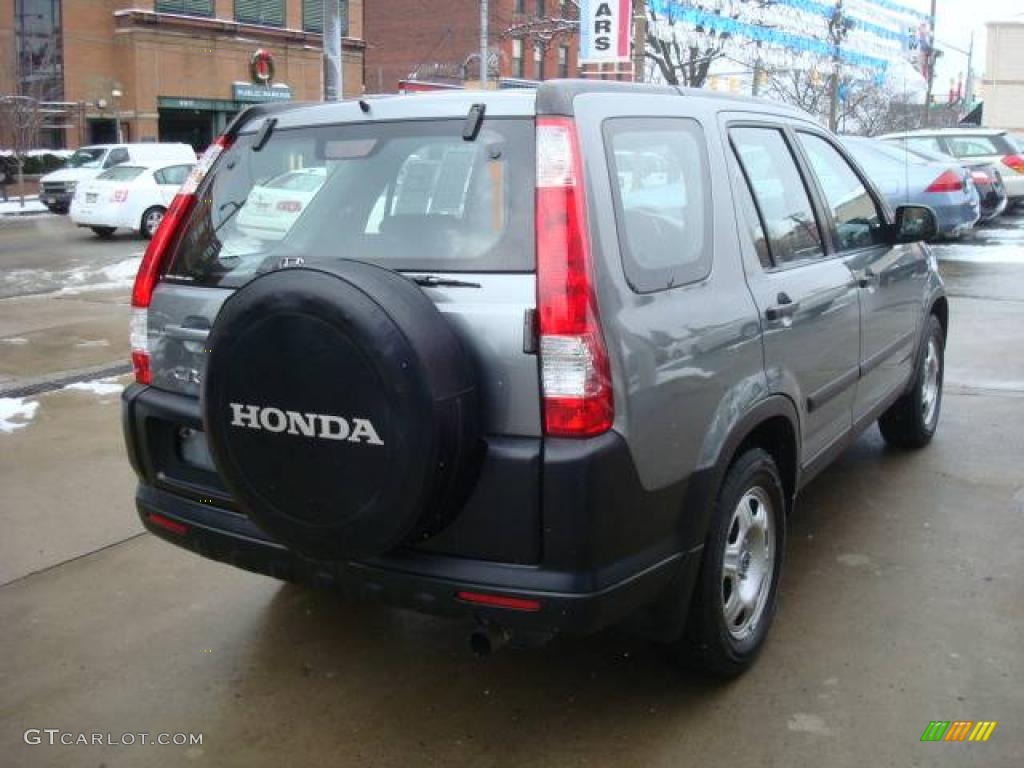 2006 CR-V LX 4WD - Pewter Pearl / Black photo #4