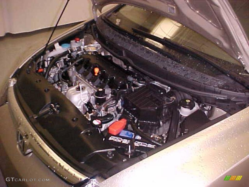 2007 Civic LX Sedan - Borrego Beige Metallic / Ivory photo #25