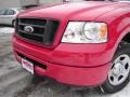 2007 Bright Red Ford F150 XL SuperCab  photo #9