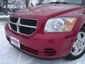 2009 Inferno Red Crystal Pearl Dodge Caliber SXT  photo #9