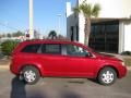 2010 Inferno Red Crystal Pearl Coat Dodge Journey SE  photo #4