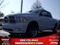 2010 Stone White Dodge Ram 1500 SLT Crew Cab  photo #1