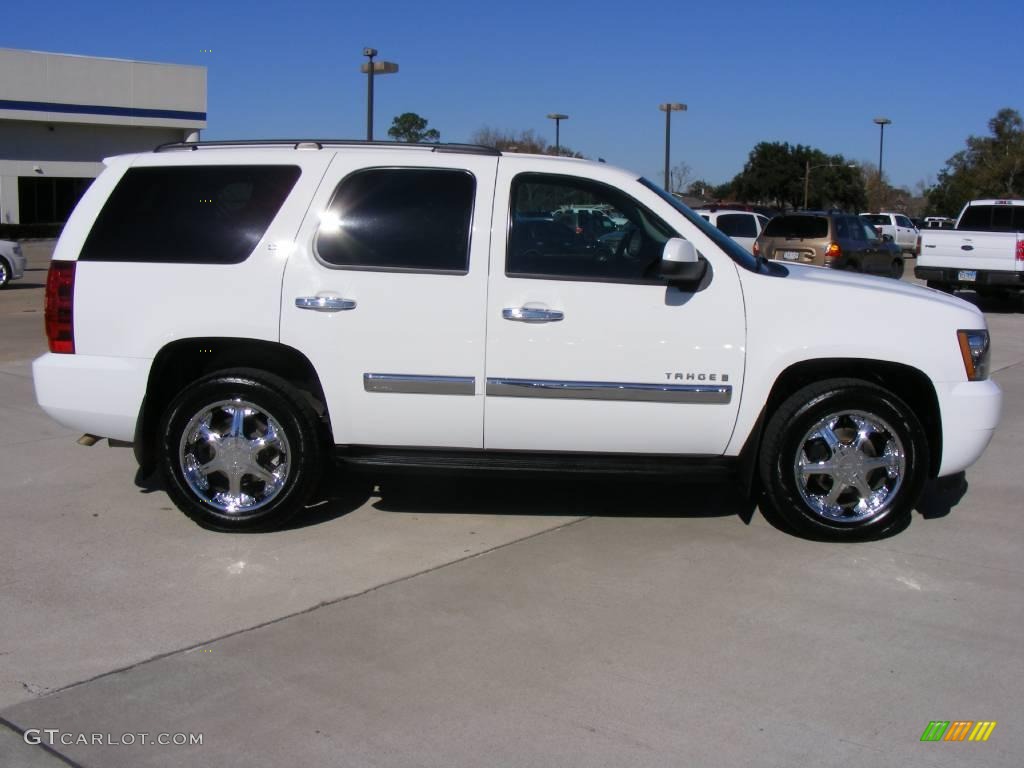 2007 Tahoe LT - Summit White / Ebony photo #2